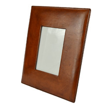4 x 6" Buffalo Leather Photo Frame